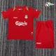 Camisola Liverpool Replicas Home 2005/06 Retro Infantil Vermelho Camisola Liverpool Replicas Home 2005/06 Retro Infantil Vermelho
