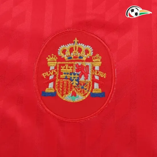 Equipacione España Qualidade AAA Local 1994 Retro Classicas (Camisola + Calções) Vermelho Equipacione España Qualidade AAA Local 1994 Retro Classicas (Camisola + Calções) Vermelho