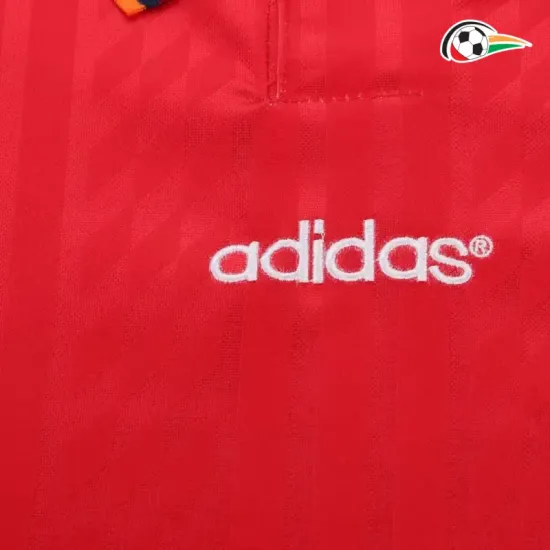 Equipacione España Qualidade AAA Local 1994 Retro Classicas (Camisola + Calções) Vermelho Equipacione España Qualidade AAA Local 1994 Retro Classicas (Camisola + Calções) Vermelho