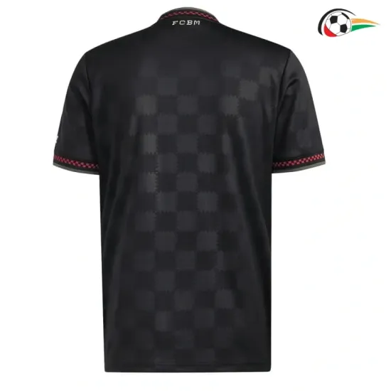 Camiseta Bayern Múnich Replicas Terceiro Kit 2025/26 Preto Camiseta Bayern Múnich Replicas Terceiro Kit 2025/26 Preto