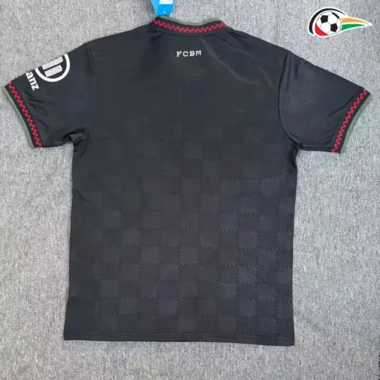 Camiseta Bayern Múnich Replicas Terceiro Kit 2025/26 Preto Camiseta Bayern Múnich Replicas Terceiro Kit 2025/26 Preto