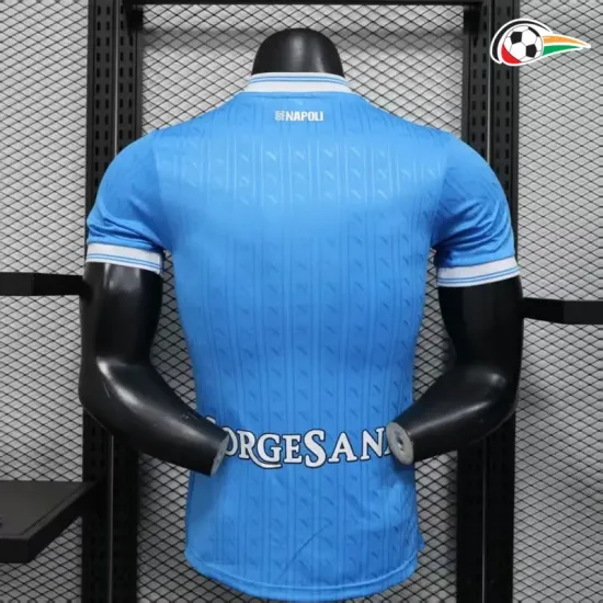 Camiseta Napoli Qualidade Premium Local Primeiro Kit 2025/26 Versão Jogador Azul Camiseta Napoli Qualidade Premium Local Primeiro Kit 2025/26 Versão Jogador Azul