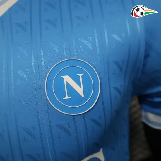 Camiseta Napoli Qualidade Premium Local Primeiro Kit 2025/26 Versão Jogador Azul Camiseta Napoli Qualidade Premium Local Primeiro Kit 2025/26 Versão Jogador Azul