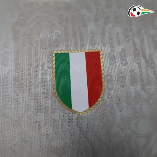 Equipacione Napoli Futebol Away 2025/26 Jogador Branco Equipacione Napoli Futebol Away 2025/26 Jogador Branco
