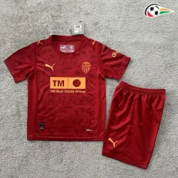 Valencia Camiseta Qualidade Premium Visitante 2025/26 Niños Vermelho
