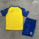 Valencia Equipacione Futebol Alternativa 2025/26 Infantil com Patch da La Liga Amarelo/Roxo/Azul Valencia Equipacione Futebol Alternativa 2025/26 Infantil com Patch da La Liga Amarelo/Roxo/Azul