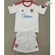 Camiseta Sevilla FC Qualidade TAILANDESA Home Primeiro Kit 2025/26 Infantil Branco Camiseta Sevilla FC Qualidade TAILANDESA Home Primeiro Kit 2025/26 Infantil Branco