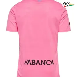 Camisola Celta de Vigo Replicas Thrid Terceiro Kit 2025/26 com Patch da La Liga Rosa