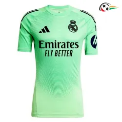 Do Guarda-Redes Real Madrid Camisa Futebol 2025/26 Verde