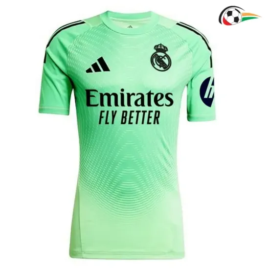 Do Guarda-Redes Real Madrid Camisa Futebol 2025/26 Verde Do Guarda-Redes Real Madrid Camisa Futebol 2025/26 Verde