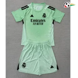 Do Guarda-Redes Real Madrid Camiseta Replicas 2025/26 (Camisola + Calções) Verde
