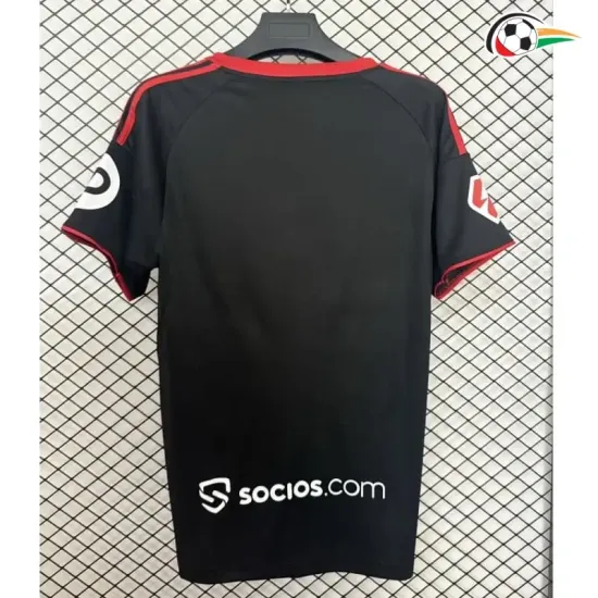 Equipacione Sevilla FC Qualidade AAA Alternativa 2025/26 com Patch da La Liga Preto Equipacione Sevilla FC Qualidade AAA Alternativa 2025/26 com Patch da La Liga Preto