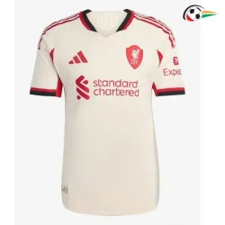 Liverpool Equipacione Baratas Segundo Kit 2025/26 Branco