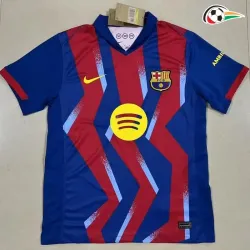 Barcelona Camisola Replicas 4th 2025/26 Vermelho/Azul