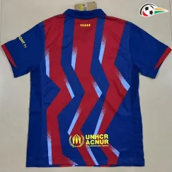 Barcelona Camisola Replicas 4th 2025/26 Vermelho/Azul