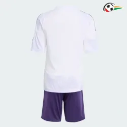 Camisa Manchester United Qualidade AAA Away Segundo Kit 2025/26 Infantil Branco