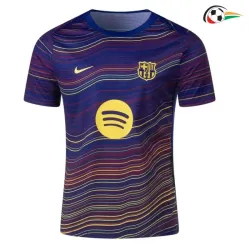 Camiseta Barcelona Qualidade Premium 2025/26 Pré-Corrida Multicolorido