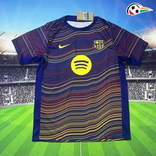 Camiseta Barcelona Qualidade Premium 2025/26 Pré-Corrida Multicolorido Camiseta Barcelona Qualidade Premium 2025/26 Pré-Corrida Multicolorido