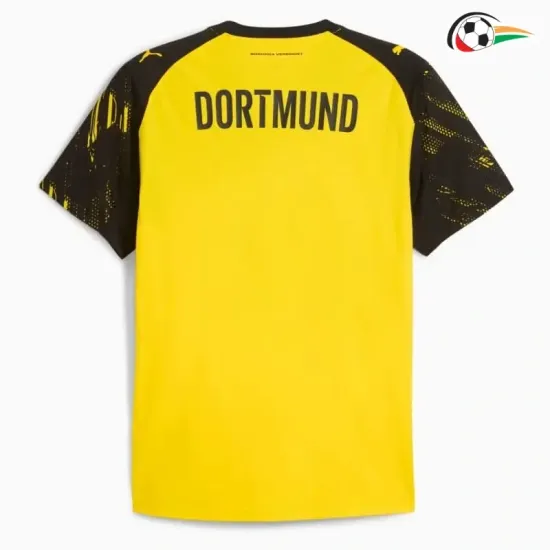Camiseta Borussia Dortmund Replicas Local 2025/26 Amarelo Camiseta Borussia Dortmund Replicas Local 2025/26 Amarelo