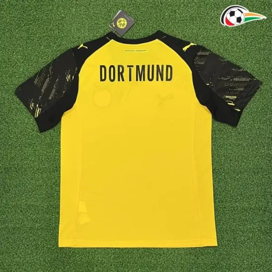 Camiseta Borussia Dortmund Replicas Local 2025/26 Amarelo Camiseta Borussia Dortmund Replicas Local 2025/26 Amarelo
