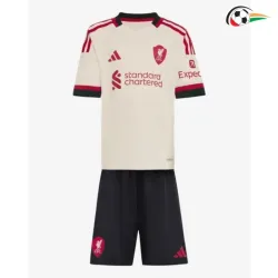 Camisola Liverpool Qualidade TAILANDESA Away 2025/26 Niños Branco