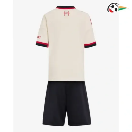 Camisola Liverpool Qualidade TAILANDESA Away 2025/26 Niños Branco Camisola Liverpool Qualidade TAILANDESA Away 2025/26 Niños Branco