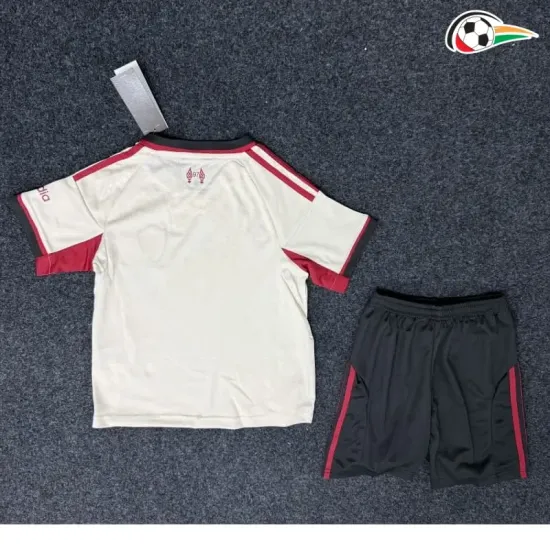 Camisola Liverpool Qualidade TAILANDESA Away 2025/26 Niños Branco Camisola Liverpool Qualidade TAILANDESA Away 2025/26 Niños Branco