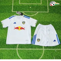 Leeds United Camisa Baratas Primeiro Kit 2025/26 Niños Branco