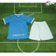 Napoli Camiseta Qualidade TAILANDESA Local Primeiro Kit 2025/26 Infantil Azul Napoli Camiseta Qualidade TAILANDESA Local Primeiro Kit 2025/26 Infantil Azul