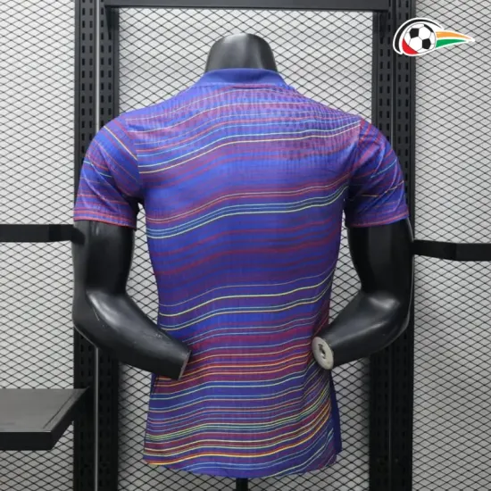 Barcelona Camisa Baratas 2025/26 Pré-Corrida Jogador Multicolorido Barcelona Camisa Baratas 2025/26 Pré-Corrida Jogador Multicolorido