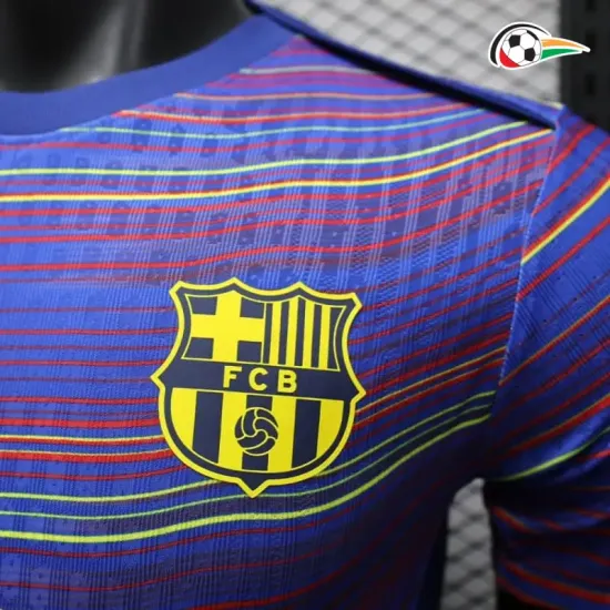 Barcelona Camisa Baratas 2025/26 Pré-Corrida Jogador Multicolorido Barcelona Camisa Baratas 2025/26 Pré-Corrida Jogador Multicolorido