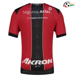 Camisola Atlas FC Replicas Local 2025/26 Vermelho/Preto