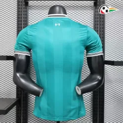 Liverpool Camisola Qualidade Premium Alternativa 2025/26 Versão Jogador Verde