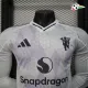 Manchester United Camisa Futebol Segundo Kit 2025/26 Jogador ML Branco Manchester United Camisa Futebol Segundo Kit 2025/26 Jogador ML Branco