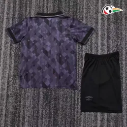 Inglaterra Camisa Futebol Edição Especial 1990 Vintage (Camisola + Calções) Cinza Escuro