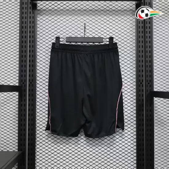 Juventus Shorts Replicas Home Primeiro Kit 2025/26 Versão Jogador Preto Juventus Shorts Replicas Home Primeiro Kit 2025/26 Versão Jogador Preto