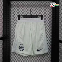 Shorts Inter de Milan Futebol Away Segundo Kit 2025/26 Jogador Branco
