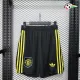 Shorts Manchester United Qualidade Premium Terceiro Kit 2025/26 Versão Jogador Preto Shorts Manchester United Qualidade Premium Terceiro Kit 2025/26 Versão Jogador Preto