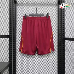 AS Roma Shorts Qualidade TAILANDESA Home 2025/26 Versão Jogador Vermelho