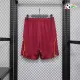 AS Roma Shorts Qualidade TAILANDESA Home 2025/26 Versão Jogador Vermelho AS Roma Shorts Qualidade TAILANDESA Home 2025/26 Versão Jogador Vermelho
