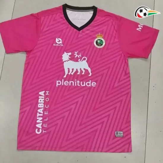 Camiseta do Guarda-Redes Racing de Santander Replicas 2024/25 Rosa Camiseta do Guarda-Redes Racing de Santander Replicas 2024/25 Rosa