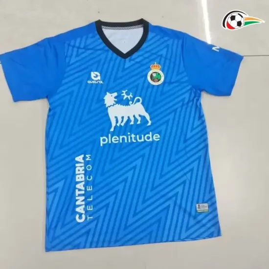 Do Guarda-Redes Racing de Santander Camisola Qualidade TAILANDESA 2024/25 Azul Do Guarda-Redes Racing de Santander Camisola Qualidade TAILANDESA 2024/25 Azul