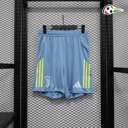 Juventus Shorts Baratas Visitante 2025/26 Jogador Turquesa