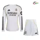 Real Madrid Camisa Qualidade AAA Primeiro Kit 2025/26 Infantil ML Branco Real Madrid Camisa Qualidade AAA Primeiro Kit 2025/26 Infantil ML Branco