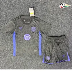 Camiseta Barcelona x Kobe Bryant Qualidade TAILANDESA Pré-Corrida 2025/26 Niños Preto/Roxo