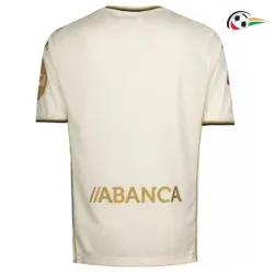 Deportivo de La Coruña Camisa Futebol Third 2025/26 com Patch da La Liga Branco