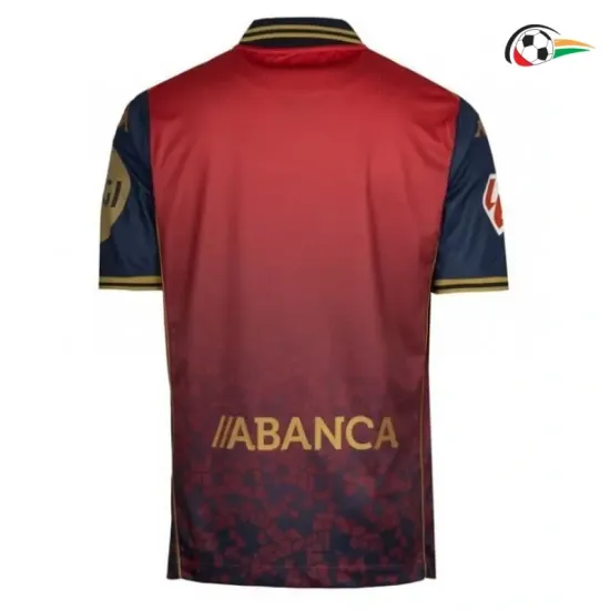 Deportivo de La Coruña Camisola Qualidade Premium Away 2025/26 com Patch da La Liga Vermelho Deportivo de La Coruña Camisola Qualidade Premium Away 2025/26 com Patch da La Liga Vermelho