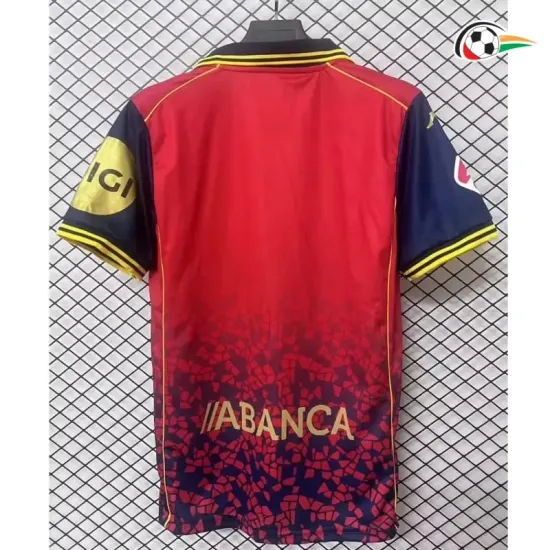 Deportivo de La Coruña Camisola Qualidade Premium Away 2025/26 com Patch da La Liga Vermelho Deportivo de La Coruña Camisola Qualidade Premium Away 2025/26 com Patch da La Liga Vermelho