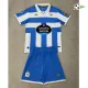 Equipacione Deportivo de La Coruña Qualidade AAA Home Primeiro Kit 2025/26 (Camisola + Calções) com Patch da La Liga Branco/Azul Equipacione Deportivo de La Coruña Qualidade AAA Home Primeiro Kit 2025/26 (Camisola + Calções) com Patch da La Liga Branco/Azul
