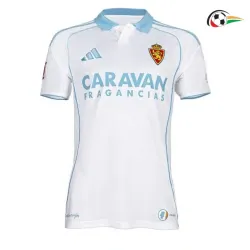 Real Zaragoza Camiseta Qualidade Premium Home 2025/26 Branco